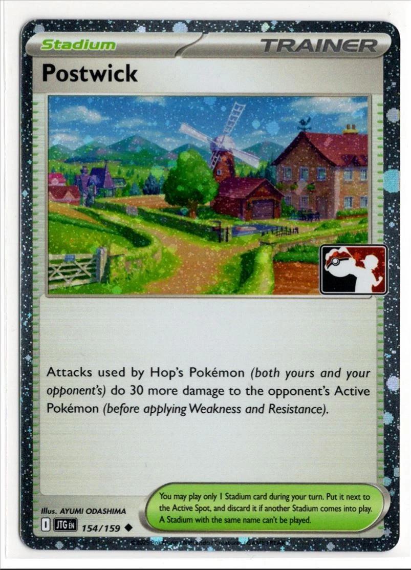 Journey Together Postwick [Prize-Pack-Cosmos-Holo] Pokémon card